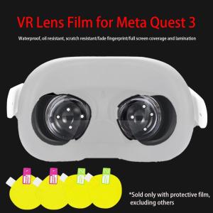 4pcs/2pair Lens Protective Film For Meta Oculus Quest3 VR Glasses Anti-Scratch VR Headset Helmet Lens Film Accessories