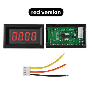 Digital Voltmeter High Precision 4-Digit LED Display Wide Range 0-3800V Dual-Range DC Voltage Meter for Industrial Applications