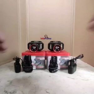 Senter Kepala LED Luby 55W L-2923L PRO & L-2923K PRO Cahaya Putih & Kuning Zoom Flash