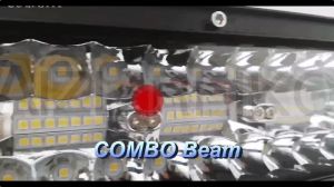 1pc 42inch 12D High-power 3แถว LED Light Bar for Off-road 12V 390W with Beam and 4x4 Work Light Bar Suitable for ATV and SUV