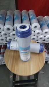 ไส้กรองน้ำ UDF คาร์บนผง 10นิ้ว คาร์บอน ยาว10นิ้ว กว้าง2.5นิ้ว กรองกลิ่น สารเคมี คลอรีน