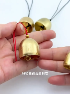 CHUÔNG ĐỒNG MINI TREO TRANG TRÍ | COMBO 5 CÁI | DECOR VINTAGE AESTHETIC | PHỤ KIỆN CHỤP ẢNH | DIY HANDMADE