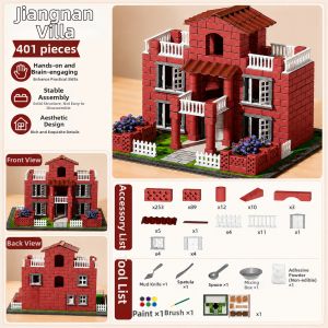 Yizhi | DIY Handmade Miniature Brickhouse Building Set