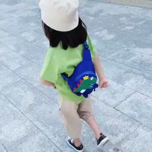 ลายสัตว์สำหรับเด็กน่ารัก กระเป๋าคาดอกสลิงพิมพ์ ครับ สำหรับการส่งเอกสารแฟชั่น โรงเรียน