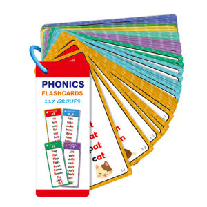 Bộ 60 Thẻ Học Từ Vựng Phonics 117 Nhóm Với Hơn 900 Từ Có Vần Điệu Đồ Chơi Học Sớm Cho Trẻ Em Bộ Flashcard Học Ngôn Ngữ Toàn Diện