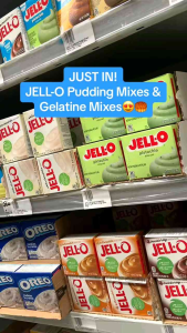 Jell-O Gelatin Dessert & Pudding 85g / 144g / 167g – Sweet & Fun Dessert Treats