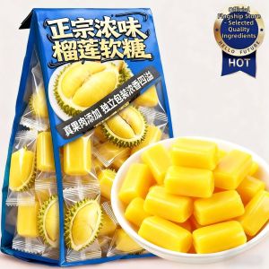 LUNZEQIN | Thick Durian Milk Candy Fruity Soft Candy 1000g