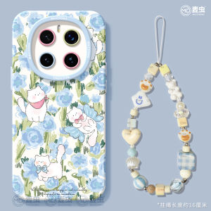 Honor Magic8 Womens Edition Silicone Phone Case Full Cover Protection Floral Design Anti-Fall Durable Soft Shell for Huawei