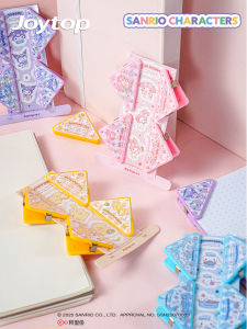 Cute Long-Tailed Clip Joytop Yuyu Dog Student File Folder Cute Notebook Clip Exam Paper Organizer Tool Plastic Clip