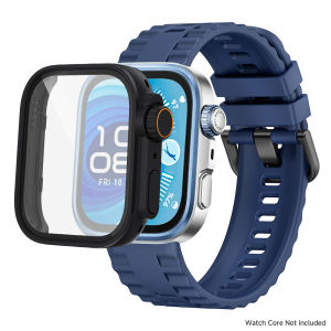 PC Case+Silicone Strap for Huawei Watch Fit 5Pro/5 Watchband Ultra Hard PC Screen Protector Cover for Huawei Fit 4 3 Bracelet