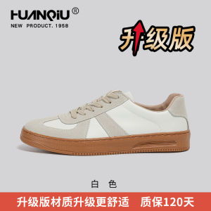 HuanQiu Mens Casual Dequn Shoes Flat Bottom Comfortable All-Match Summer Rubber Outsole Soft Fabric Lined Fashionable