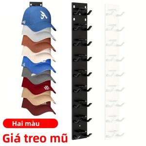 Giá Để Mũ Treo Tường Dung Tích Lớn Hộp Đựng Đa Năng Dán Tường Dùng Cho Ký Túc Xá Phòng Ngủ Tủ Quần Áo Chống Thấm Nước