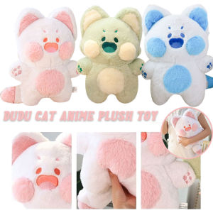40cm Cute Kitten DuDu Cat Plush Doll Kids Toy Fluffy Doll Plushie Pillow Friends Girl Birthday Gift