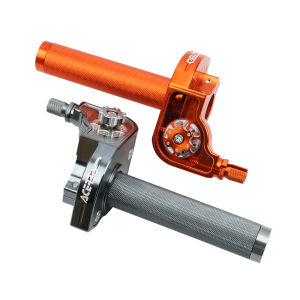 Motorcycle 22mm Universal CNC Aluminum Accelerator Throttle Twist Grips Handlebars For Moped Scooter Bike M10*1.5