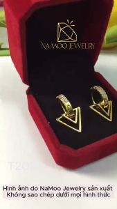 Bông Tai T2026 T2033 T2034 Có Các Hình Cực Đẹp Cực Chất Cho Các Nàng Đây Namoo Jewelry