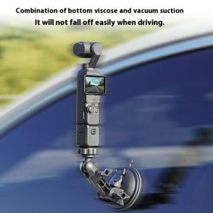 20240416 Suction Cup bracket Car Mount Gimbal Camera Holder For DJI OSMO Pocket 3 for Gopro 13 12 11 10 for DJI OSMO 360  Action Camera Accessories