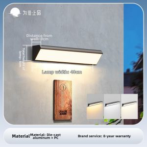 VINCAN | Solar Waterproof Motion Sensor Outdoor Wall Light