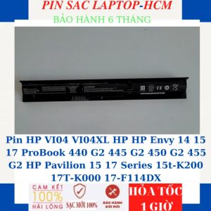 Pin HP VI04 VI04XL HP HP Envy 14 15 17 ProBook 440 G2 445 G2 450 G2 455 G2 HP Pavilion 15 17 Series 15t-K200 17T-K000 17-F114DX