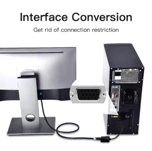 Cáp chuyển VGA sang HDMI có audio hỗ trợ hình ảnh sắc nét và âm thanh sống động