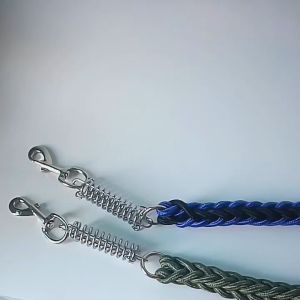 Dây dắt Chó ngắn 8 sợi dây thừng bện có lò so trợ lực (mẫu mới) - Love Pets Shop