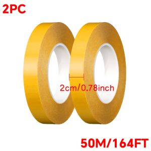 No Trace Removable PET Double Sided Adhesive Tape Invisible Transparent Strong Bond for Phone Screen Repair DIY Crafts