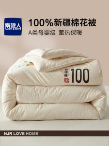 Pure Cotton Quilt Xinjiang Cotton Comforter Student Dormitory Single Double Person Core Spring Autumn Summer Four Seasons Universal