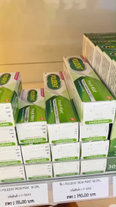 Polident cream โพลิเดนท์ ครีม ครีมติดฟันปลอม POLIDENT CREAM FRESH MINT 20 กรัม/หลอด