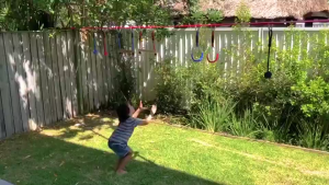 Children Horizontal Bar Ring Kids tree Swing Fitness toy outdoor Indoor Swing Rings
