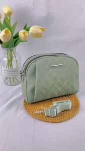 LUNA AURA [ Pilih Lokal ] Tas Slempang Bahu Wanita New Bordir Timbul 2503 Slingbag Terbaru Tas Gaya kekinian Tas ootd