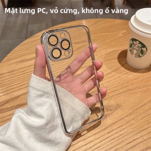 Premium Ultra-thin Transparent Electroplated Hard Phone Case