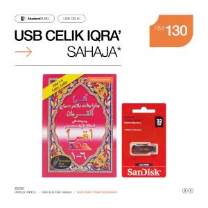 USB Celik Iqra - Video Lengkap Panduan Belajar Mengaji Asas