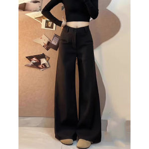 2026 Spring New Fashion High Waisted Slim Fit Flared Suit Pants