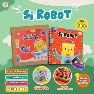 Si Robot (Activity Book & Brushbot Kit)