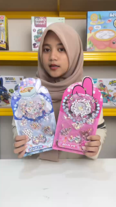 Mainan Anak DIY BEADS SANRIO KARAKTER LD6077-2 Mainan Beads Manik Manik Lucu Sanrio Anak Mainan Anak Perempuan - Mainan Anak Laki Laki