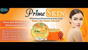 BMH-PRIME SKIN WHITENING & MOISTURIZING BODY SCRUB (kulit tetap halus dan lembut)