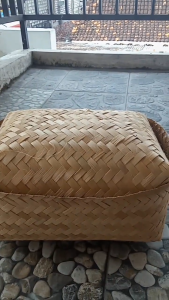 SEPASANG BESEK BAMBU JUMBO  BESEK PSHT  BESEK BAKUL BAMBU TUMBU