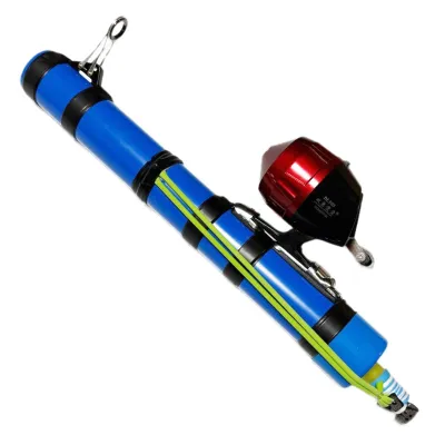 Fishing Catapult Rod with Reel Lure Launcher Fishings Tool Reusable Compact Fishing Rod Holder for Bass Trout Catfish Saltwater