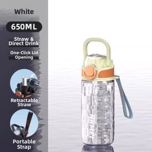 Large Capacity Sports Water Bottle 2000ml