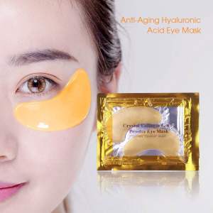Eye mask crystal collagen gold eyemask masker mata penghilang kesan gelap bawah mata segarkan kulit