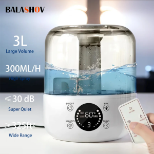 3L Large Humidifier with Remote Control Cool Mist Humidifier For Home Bedroom Plants Ultrasonic Humidifier Diffuser