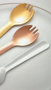 Bayar Di Tempat - Sendok Garpu Set Mini / Peralatan Makan Serbaguna