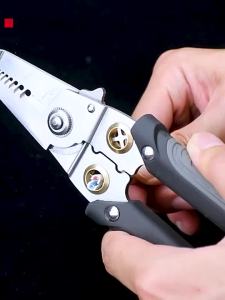 AIRAJ 21 In1 Automatic Wire Stripper Multi-Function Electrician Wire Splitter Wire Winding Pliers Crimping Pliers Hand Tool