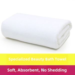 Pure Cotton Absorbent Quick-Drying Non-Shedding Bath Towel for Beauty Salon And Home Use Extra Large Size Massage Bed Sheet