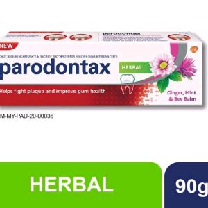 PARADONTAX HERBAL TOOTHPASTE 90g (exp 7/25)