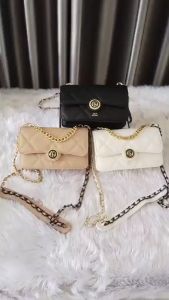 ลิ้นกระเป๋ามาม่อน 8นิ้ว กระเป๋าสายโซ่ กระเป๋าสะพาย ผญ กระเป๋าสะพายข้างใบเล็ก กระเป๋าใส่โทรศัพท์ กระเป๋าแฟชั่นมาใหม่