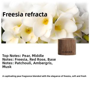 KVS | Walnut Wood Car Vent Aromatherapy Diffuser