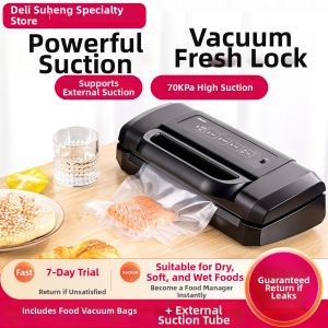 deli | Fully Automatic Wet & Dry Use Commercial Home Vacuum Sealer