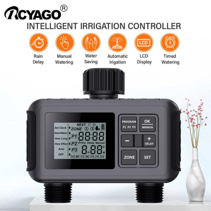 RCYAGO APP Automatic Water Timer Faucet Automatic Irrigation Timer
