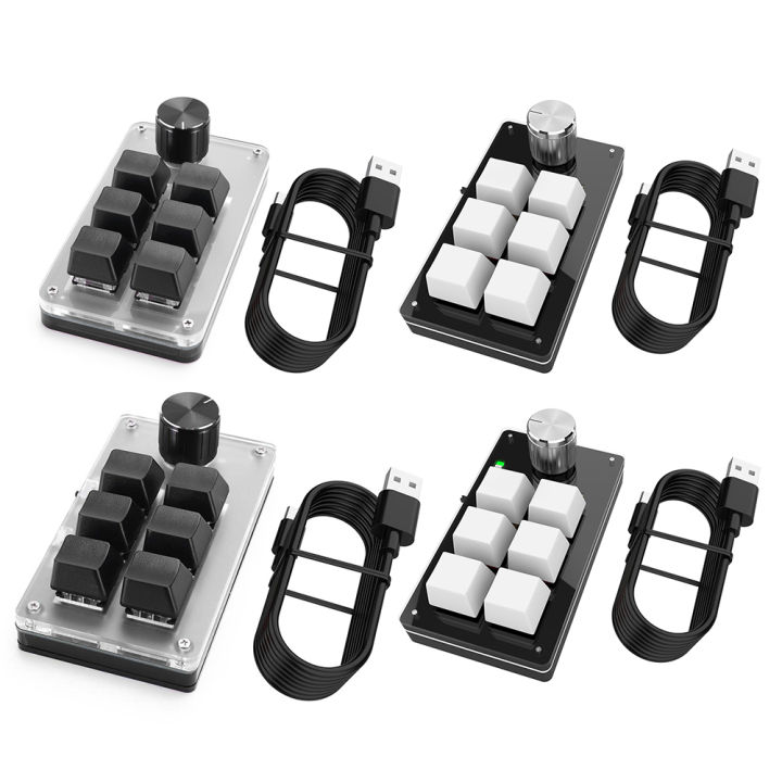 RGB Backlit Mechanical Keyboard with 6-Key Macro Programmable Function ... - Compact Mechanical Keyboard Kit With Backlighting Macro