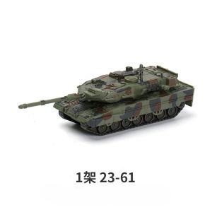 1:72 Creative Military Series Classic Leopard 2 Main Battle Tank Model Building Blocks DIY Assembled Toys For Boys Xmas Gifts